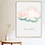 Fish Butterfly Cloud Wall Art Print Canvas