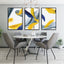 Modern Simple Abstract Watercolor Feather Posters