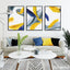 Modern Simple Abstract Watercolor Feather Posters