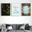 Nordic Plant Flowers Canvas Painting