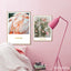 Nordic Poster Feather Wall Pictures For Living