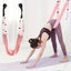 Yoga Stretch Strap Aerial Pilates Fitness Training Band Women Hammock Stretch Trainer with Door Anchor Gym Belt for Home Gym Use