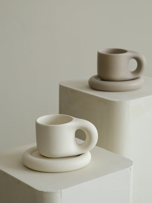 Ceramic Chubby Coffee Mug